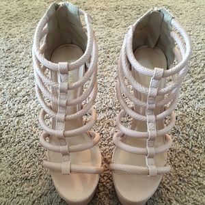 Rose gold Charlotte Russe heels